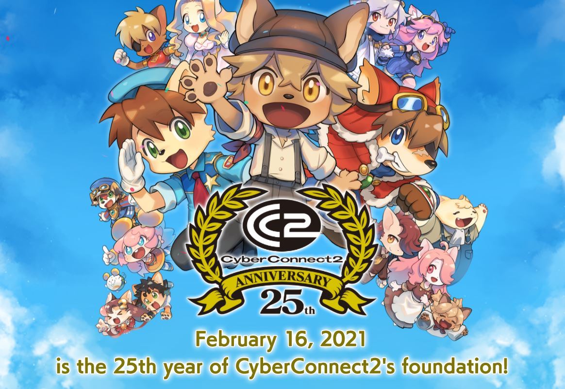 CyberConnect2 公開了25週年主視覺紀念圖跟一段音樂錄影帶