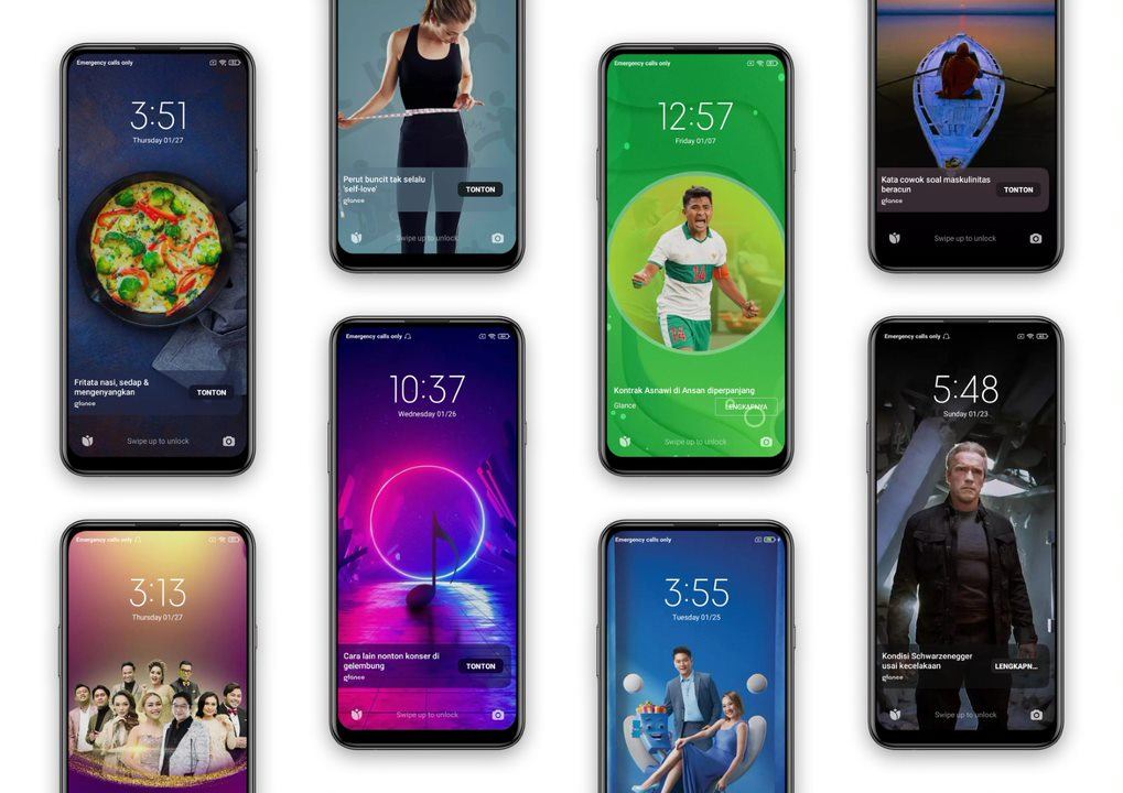 Glance 在印度尼西亚解锁实时功能