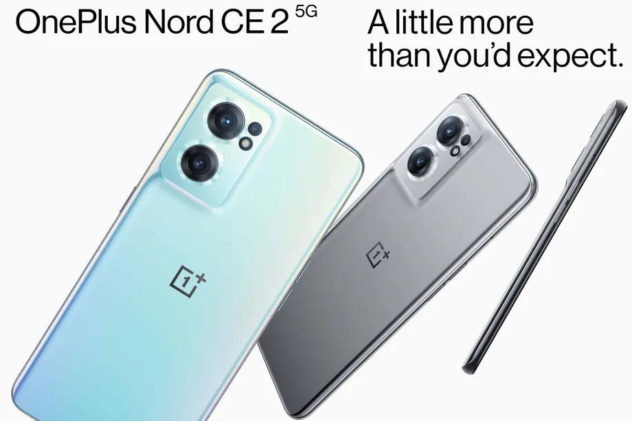 OnePlus的Nord CE 2发布：配备90Hz显示屏 支持65W快速充电 售价299英镑