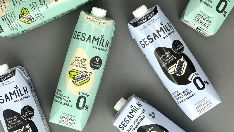 创新挥霍：泰国 Sesamilk 扩大乳制品替代品并呼吁政府支持中小企业