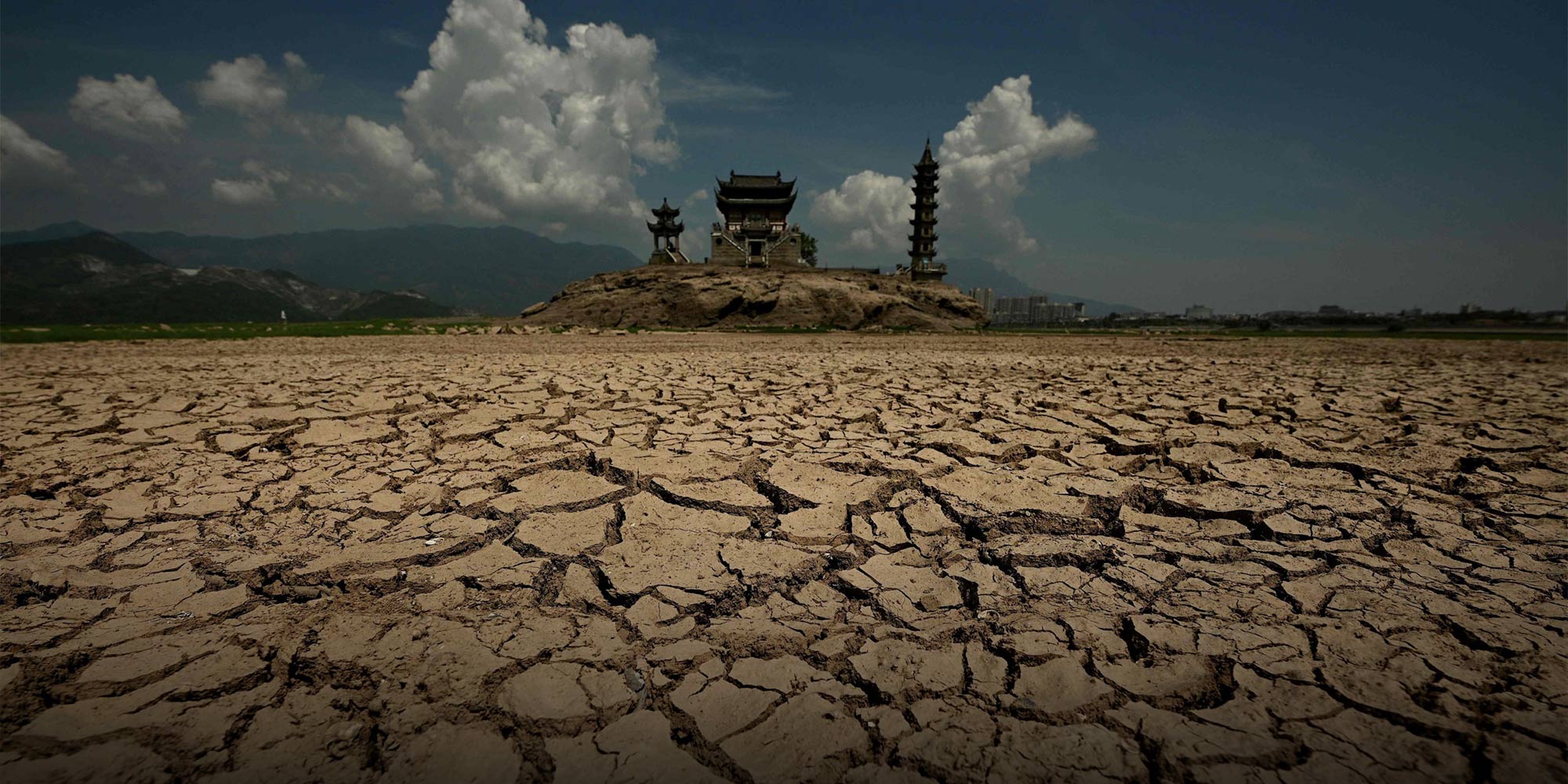 长江61年来最严重旱灾，可视化