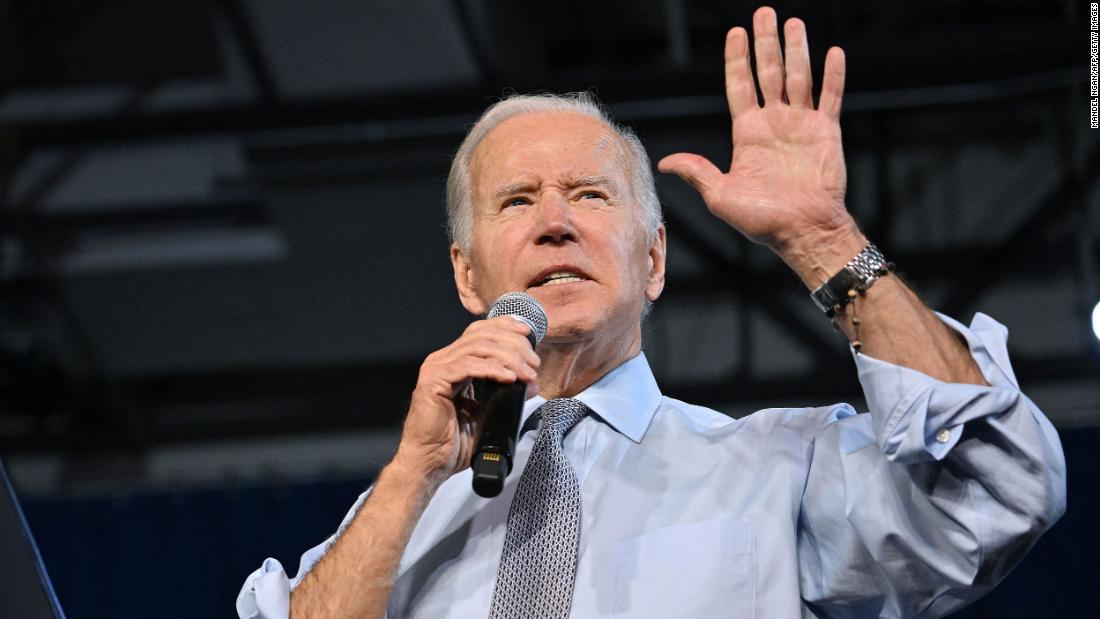 Biden tried to fire up voters at a Maryland rally. But upon return to the White House, he conceded that it will be ‘tough’ for Democrats to keep control of the House.