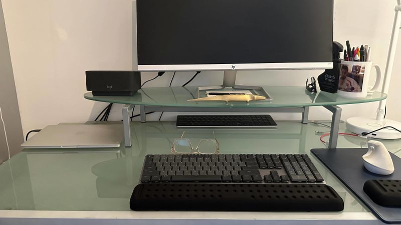 The Logi Dock is the perfect way to declutter your messy WFH setup