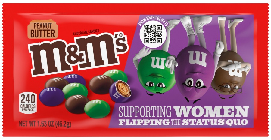 M&M’S female ‘spokescandies’ Green, Brown and Purple flip the status quo for International Women’s Day