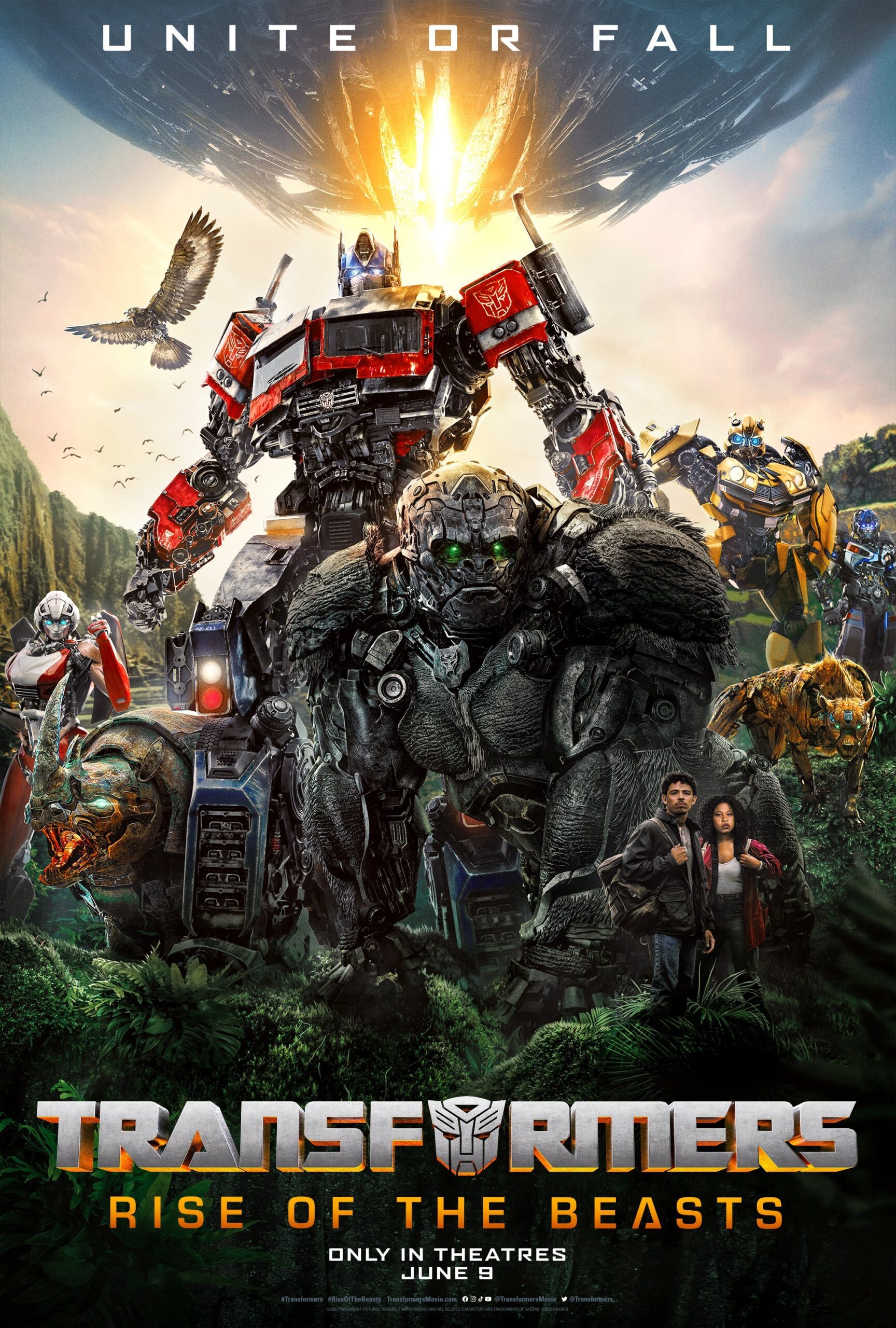 Transformers： Rise of the Beasts 在預告片中比以往任何時候都大