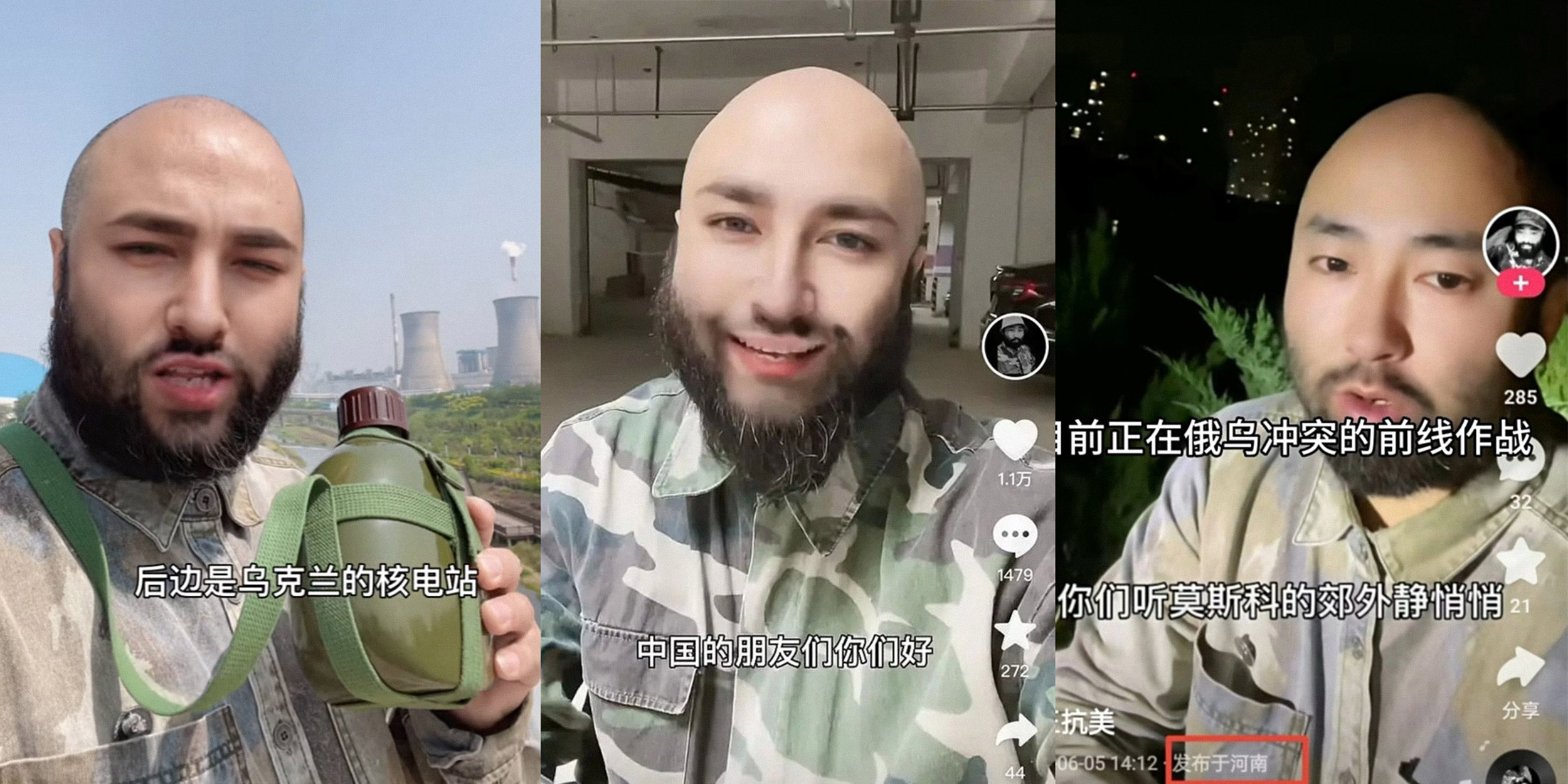 He Claimed to Be a Soldier in Ukraine. Except, He Was in Henan.