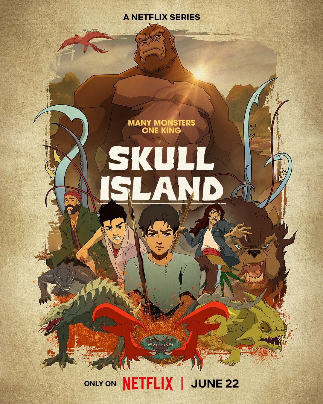 免費觀看 Netflix 的 Skull Island 的整個第一集