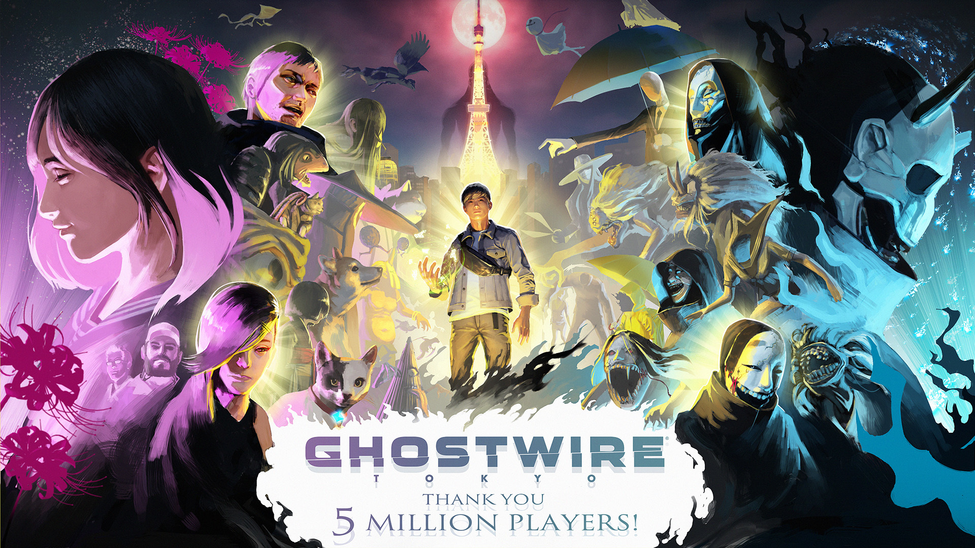 Ghostwire Tokyo擁有超過500萬玩家