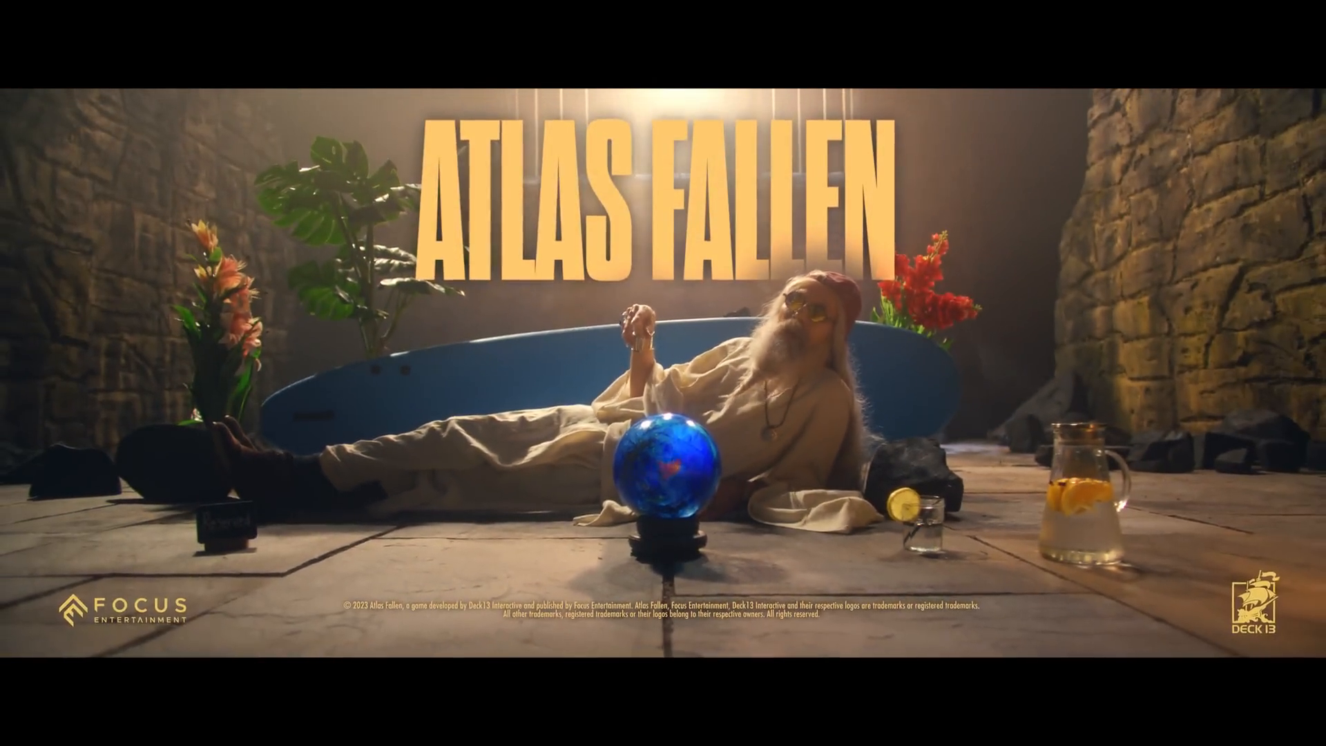 一個幽默的沙子薩魯曼鼓勵推出Atlas Fallen