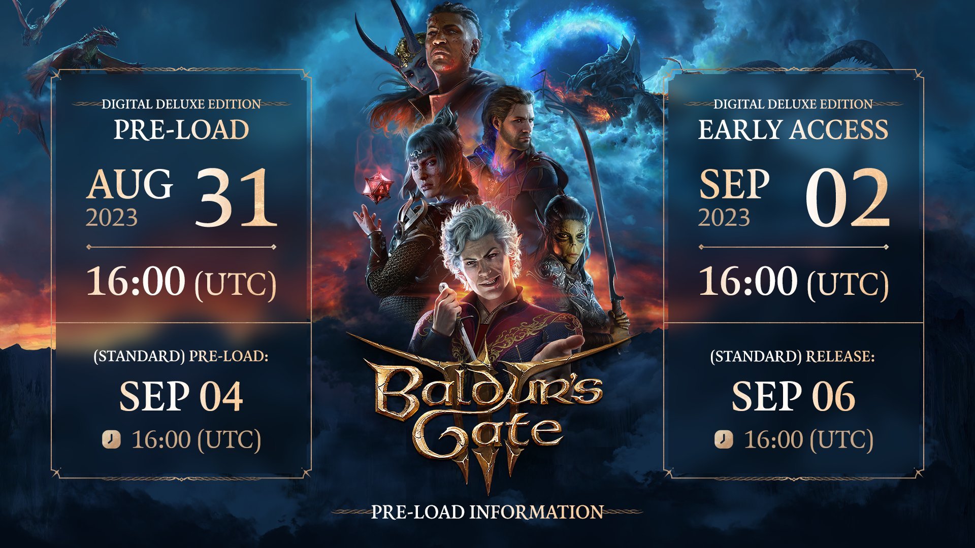 這是您可以在PS5上預載入Baldur’s Gate III的時候