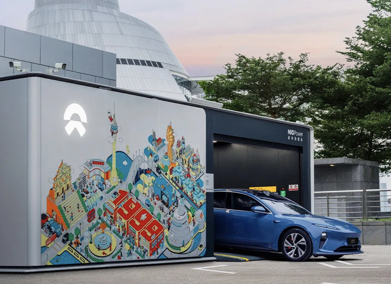 NIO opens first third-generation swap station in Macau