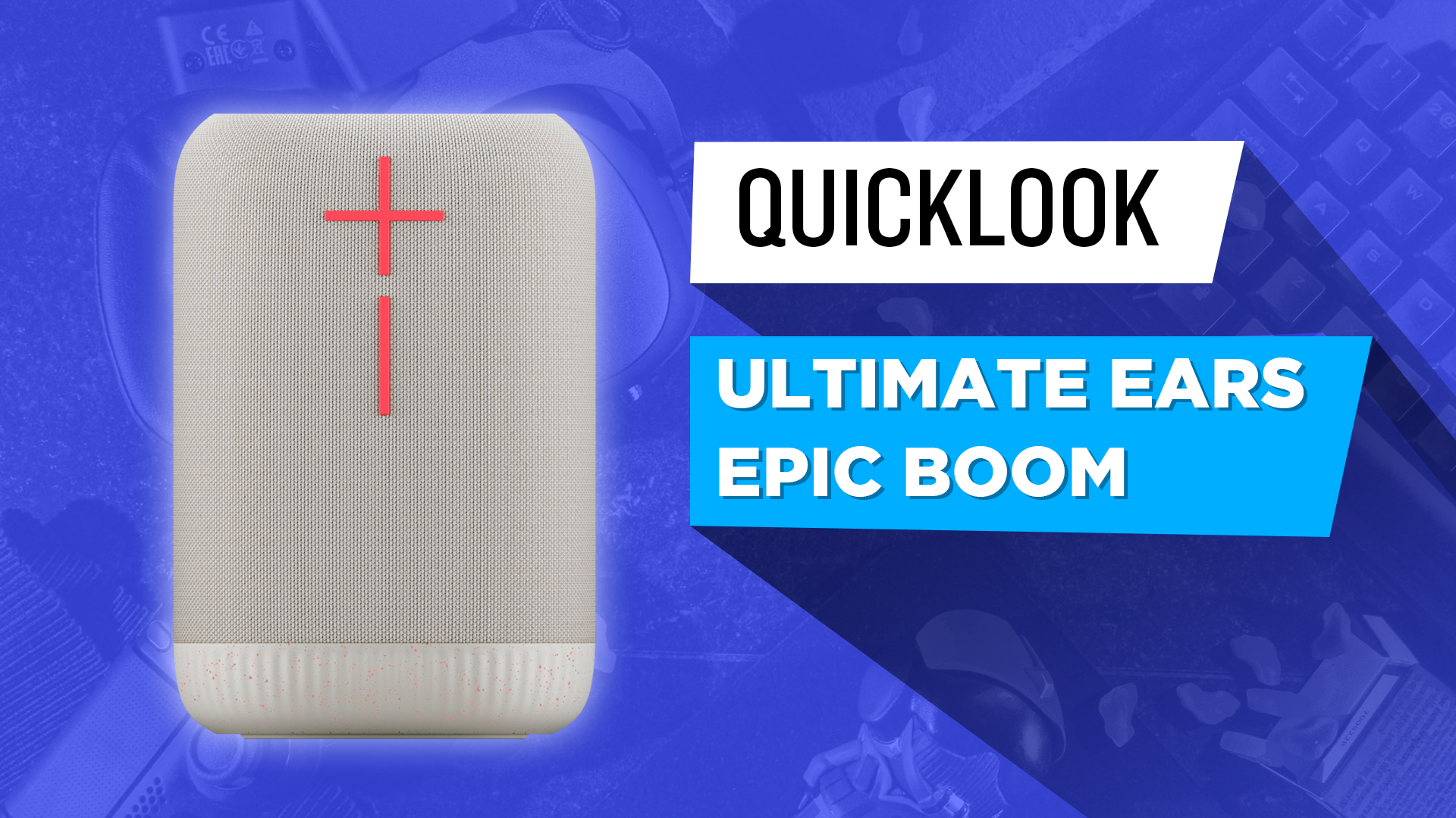 使用 Ultimate Ears Epicboom 揚聲器隨身攜帶低音