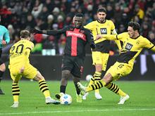 1:1 gegen Borussia Dortmund: Boniface bewahrt Bayer Leverkusen vor der ersten Niederlage