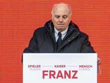 Abschied von Franz Beckenbauer: Uli Hoeneß hält Trauerrede mit Anti-AfD-Appell