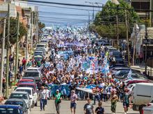 Protest gegen drastische Sparpolitik: Zehntausende Menschen folgen Aufruf zu Generalstreik in Argentinien