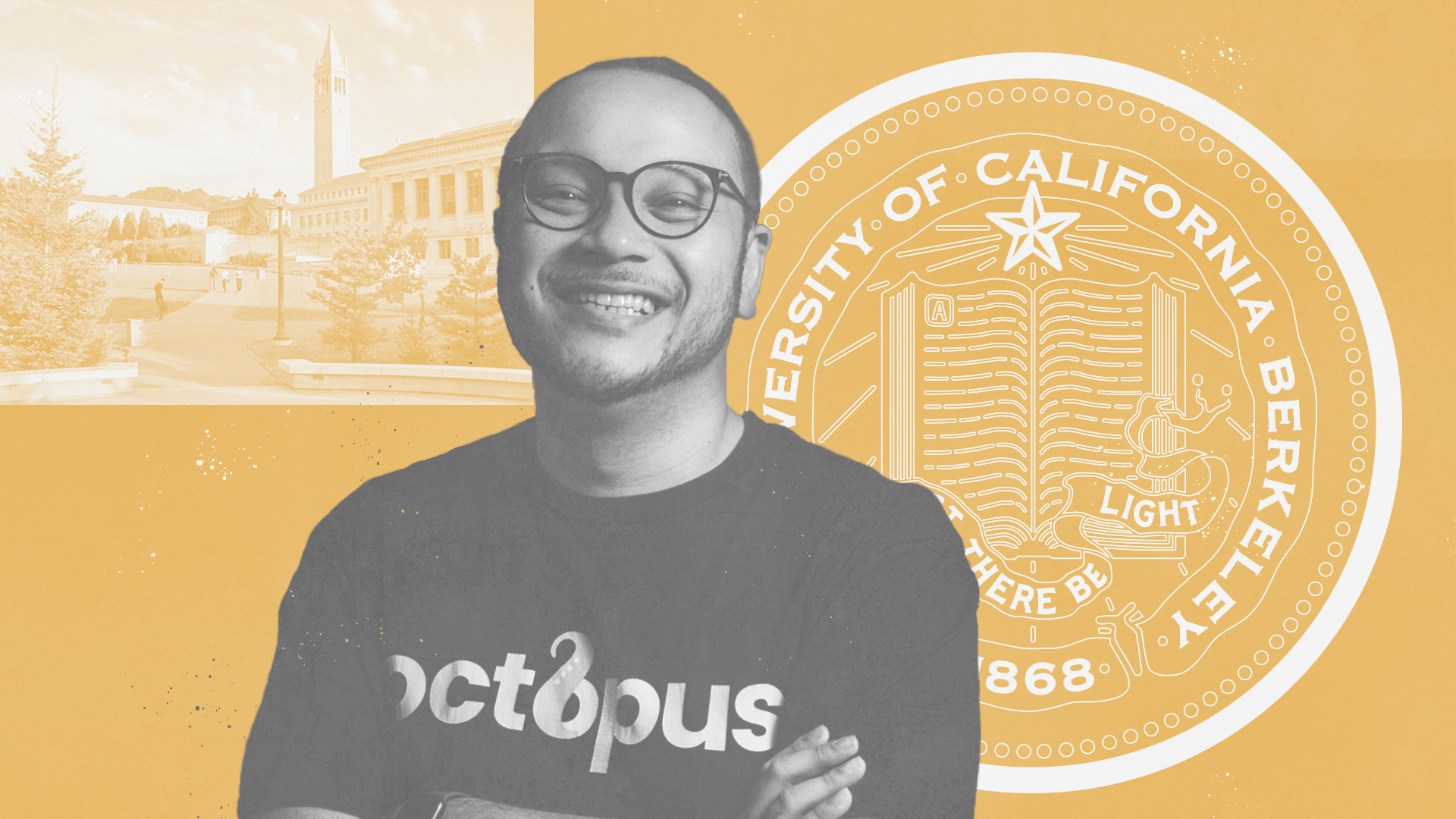 Did the CEO of Indonesian startup Octopus graduate from UC Berkeley?