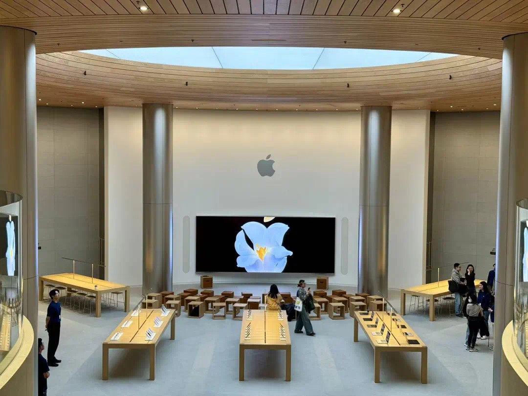 Tim Cook opens world’s second-largest Apple Store in Shanghai during two-day China visit