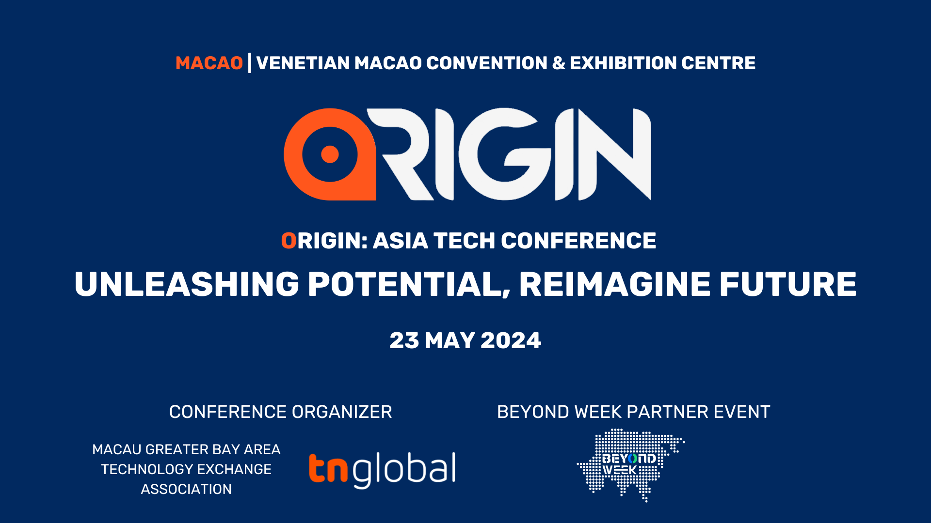 BEYOND WEEK | ORIGIN: Asia Tech Conference to unveil the future of Aisa’s tech landscape at BEYOND Expo 2024