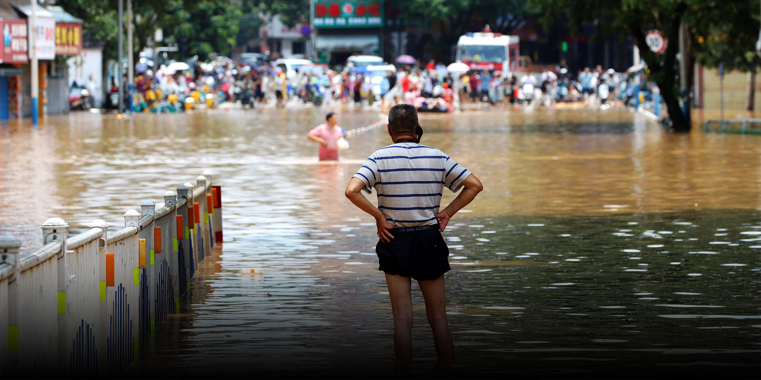 As China’s Summer of Extremes Continues, Floods Engulf South