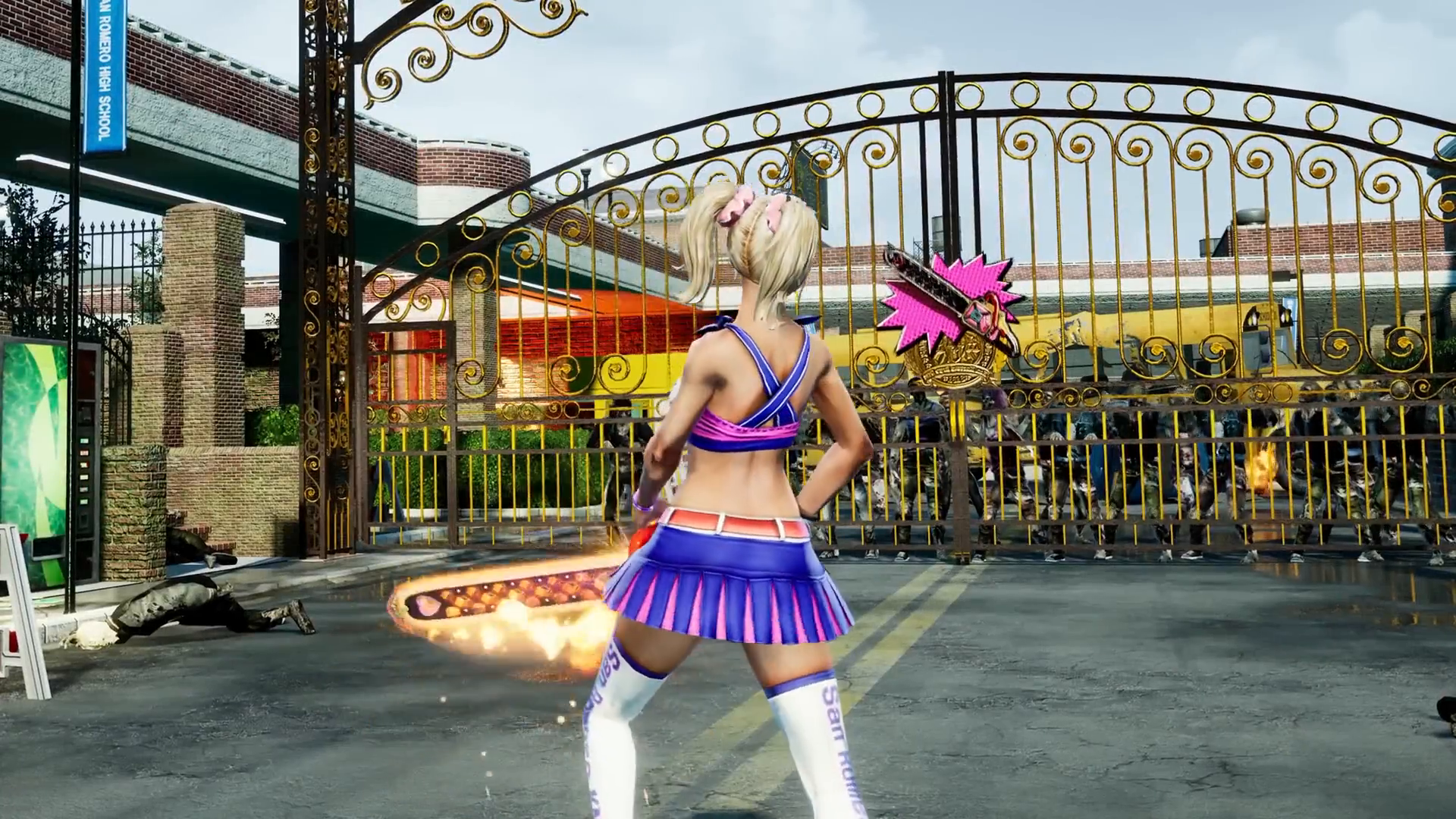 Lollipop Chainsaw RePOP 降低了原來的暴力程度