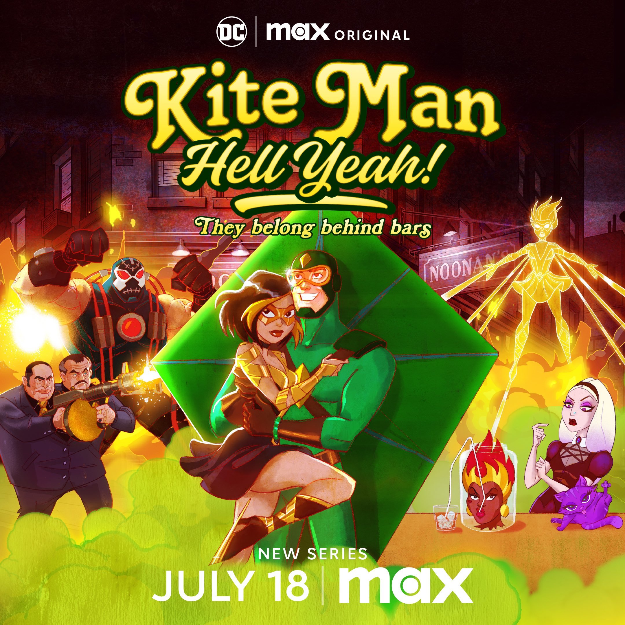 Kite Man: Hell Yeah! 看起來絕對荒謬