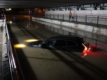 Hochwasser: Überflutungen in Teilen Bruchsals