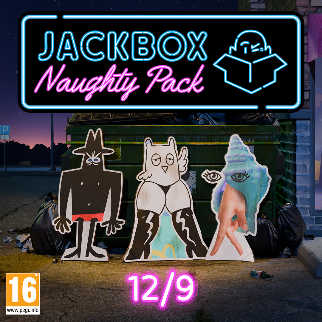 Jackbox 的 Naughty Pack 將於下個月首次亮相