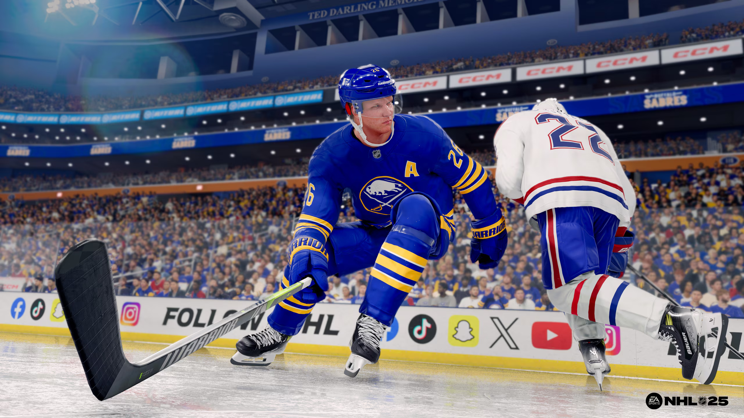 NHL 25 首次顯示