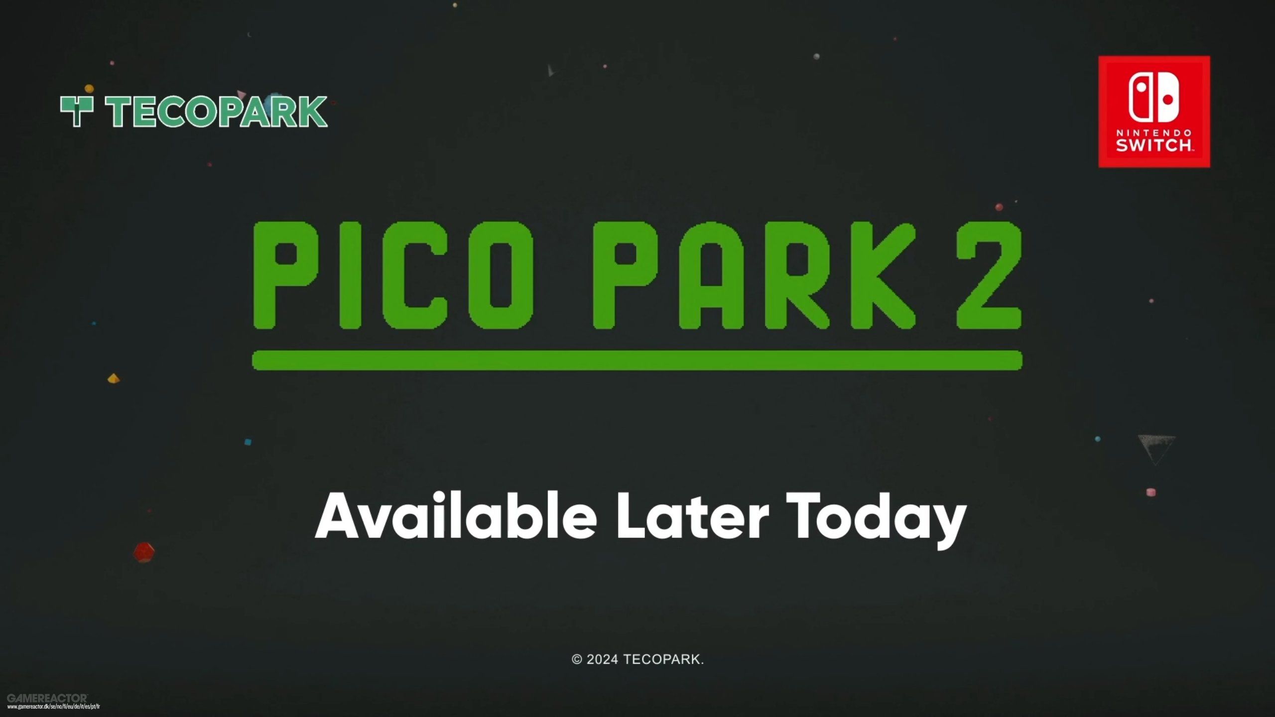 在 Pico Park 2 中與最多 8 名玩家同時玩，今天以 shadowdrop 的形式出現，暫時僅限 Nintendo Switch 使用