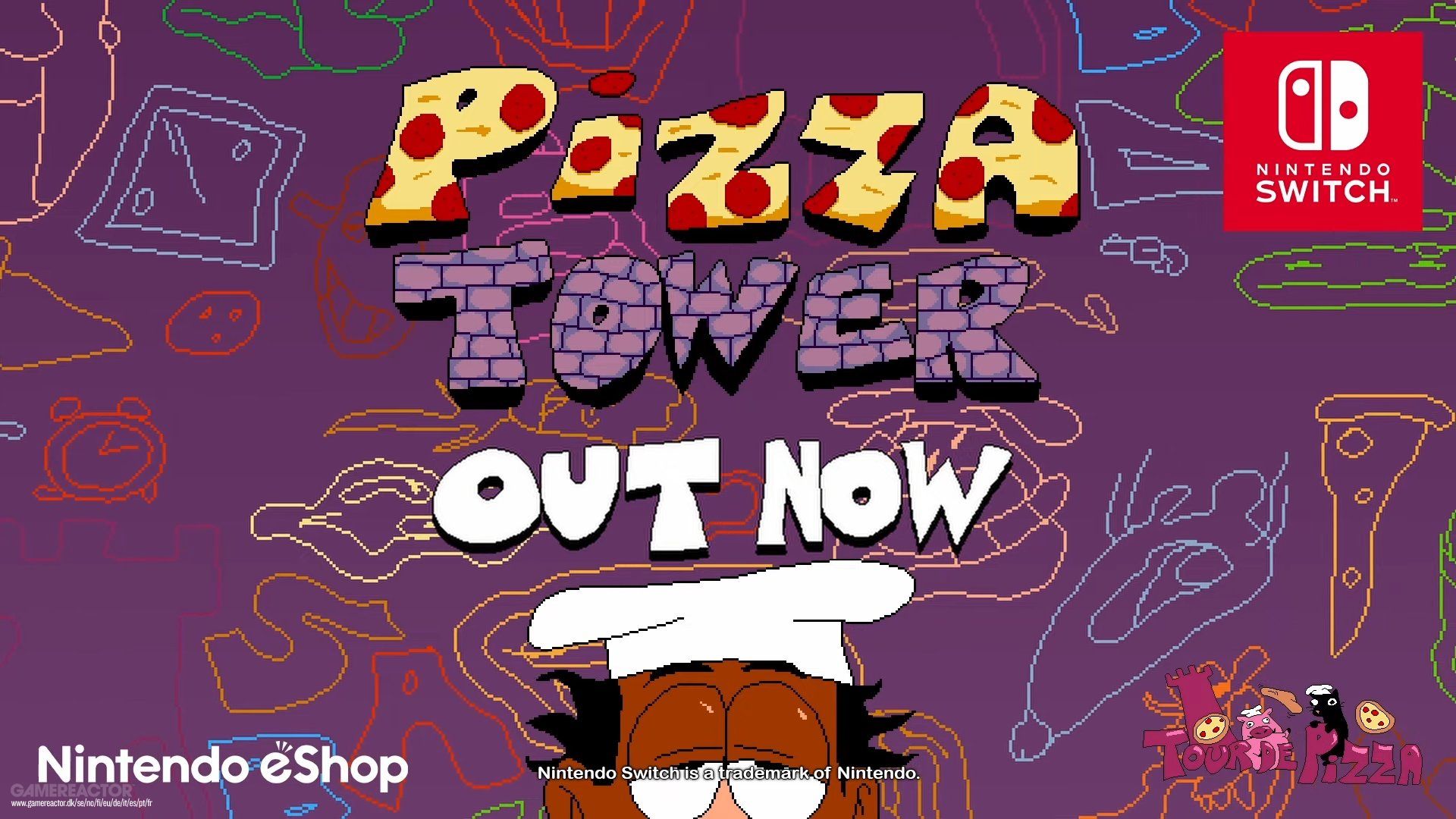 Pizza Tower 今天給 Nintendo Switch 帶來了驚喜