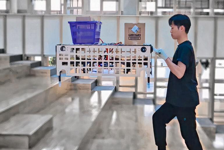 South Korea develops flying shopping cart for light goods