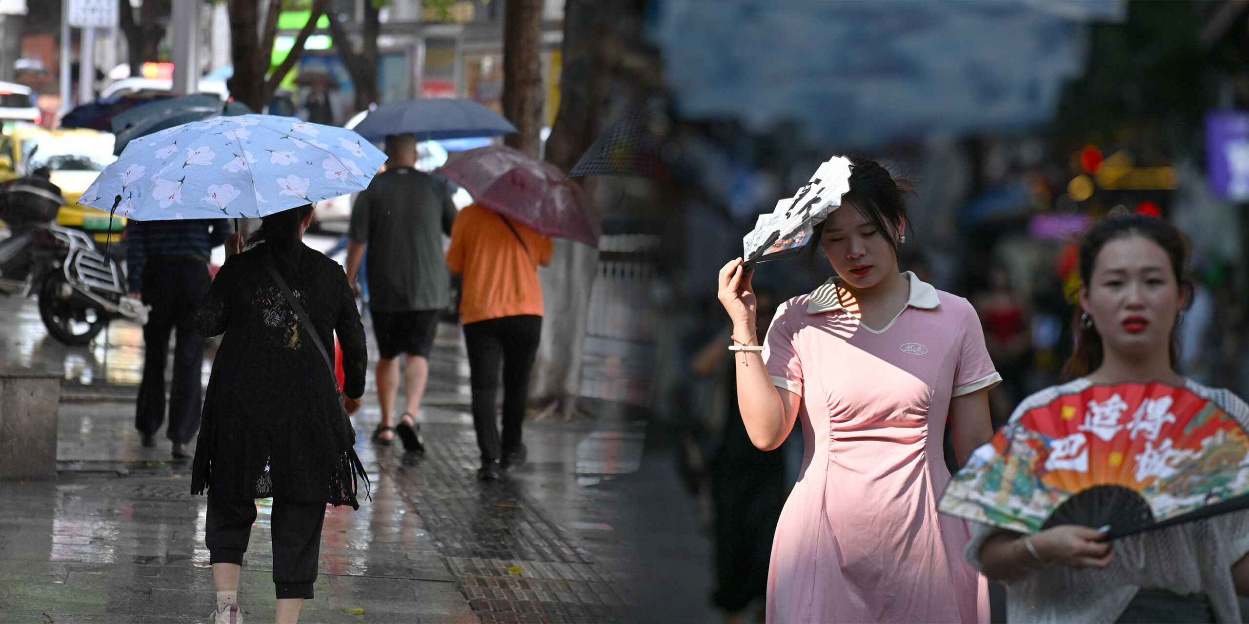 After Record-Breaking Heat, Chongqing Slammed by Heavy Rain