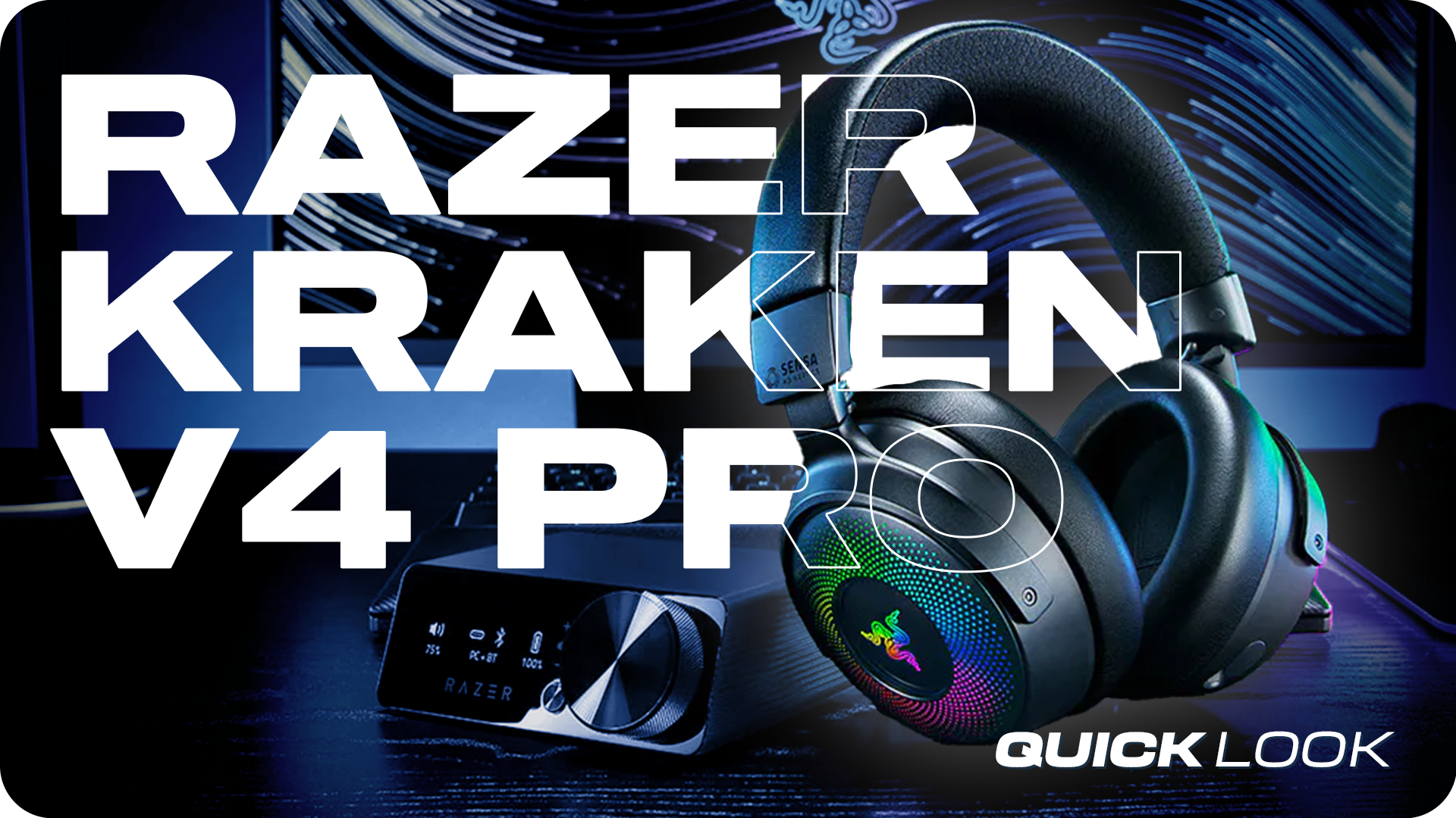 Razer 的 Kraken V4 Pro 適合那些希望增強沉浸感的人