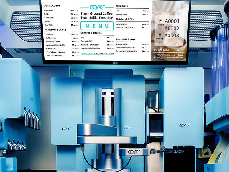 Get your caffeine fix at this Chinese robotic kiosk