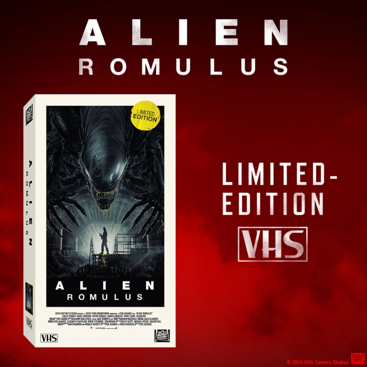 Alien: Romulus 隨著 VHS 的發佈而變得老派