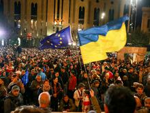 Südkaukasusrepublik: Protest in Georgien