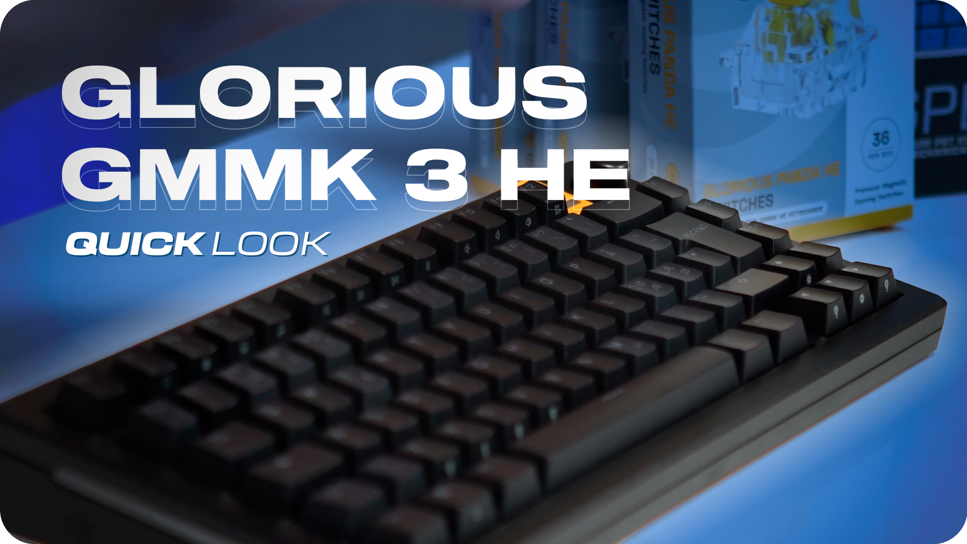 Glorious 的 GMMK 3 HE 號稱是世界上最可定製的鍵盤