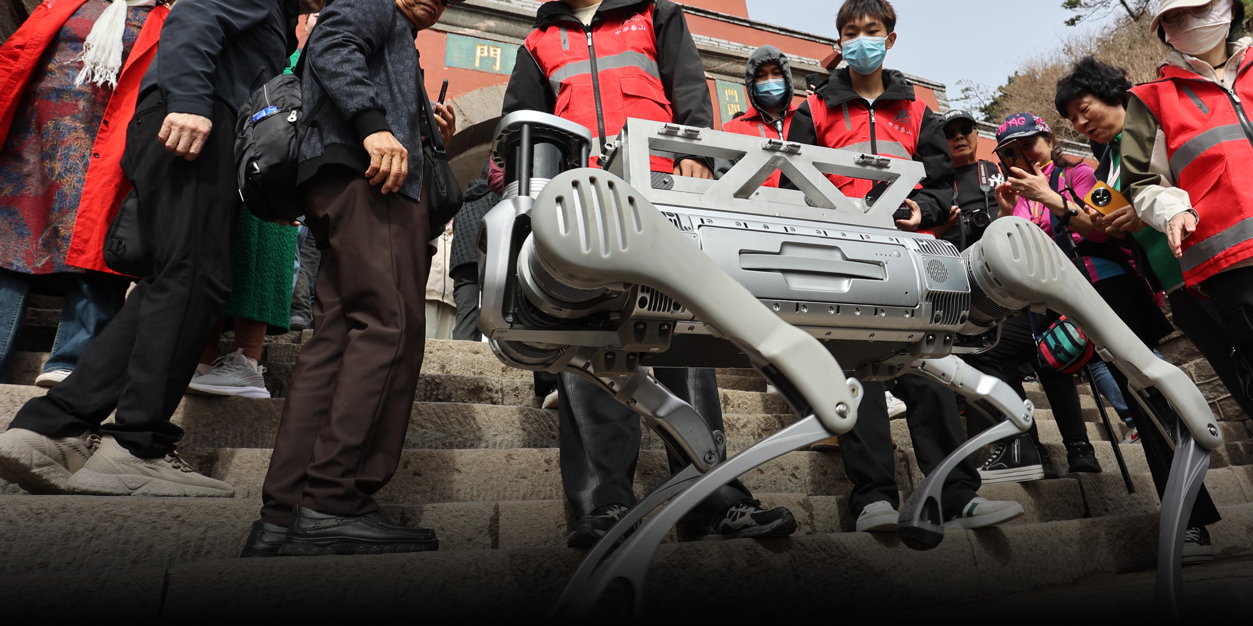 China’s Solution for Trash-Strewn Mountains: Robot Dog Porters