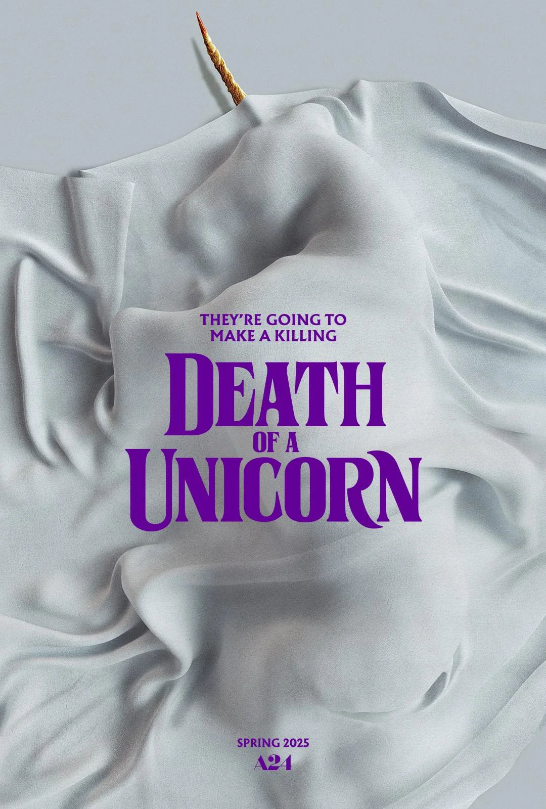 Death of a Unicorn 在預告片中展示，真正展示了奇怪的前提