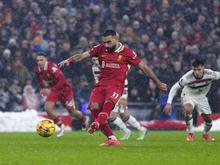 Premier League: Liverpool verspielt Prestigesieg gegen Manchester United